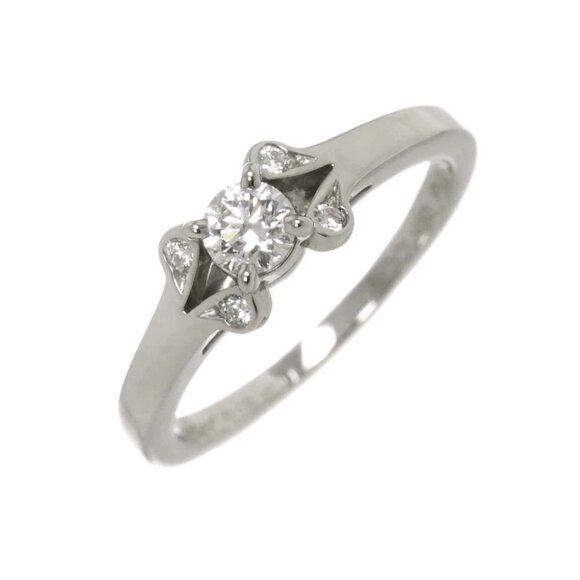 Cartier Ballerine Diamond 0.19ct E/VVS2/3EX Ring Pt Size48 4.5(US) 90286059 - Picture 1 of 11